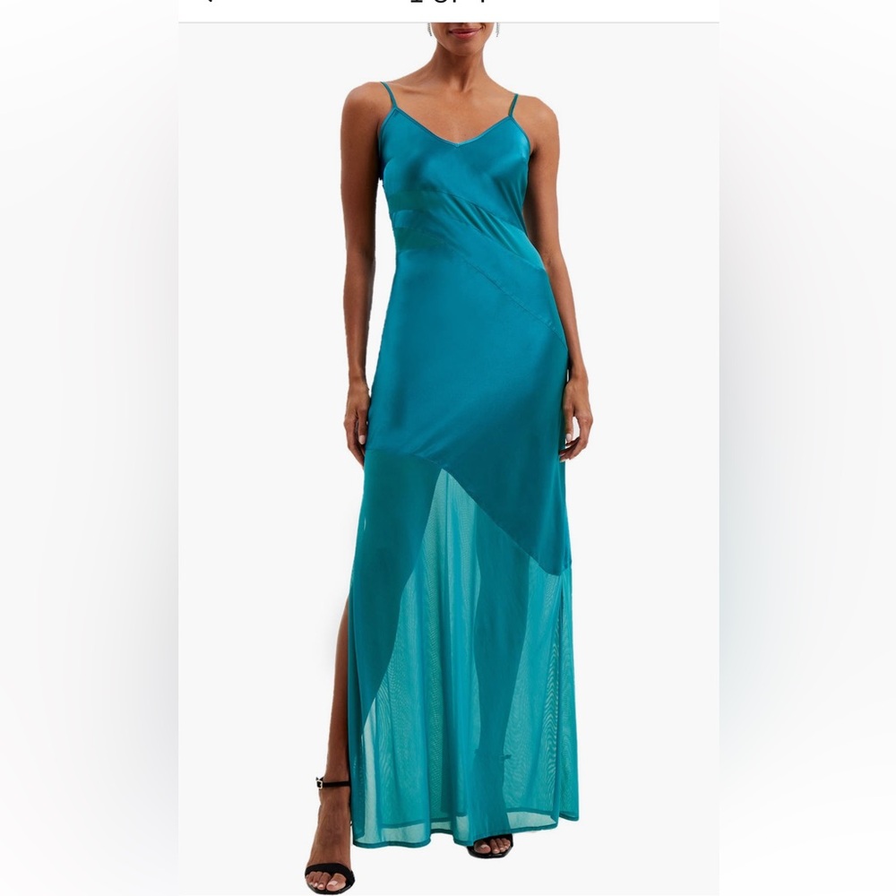 French connection slip satin dress